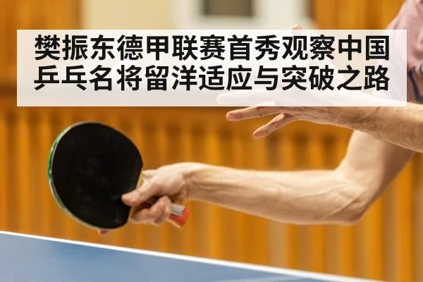 樊振东德甲联赛首秀观察中国乒乓名将留洋适应与突破之路